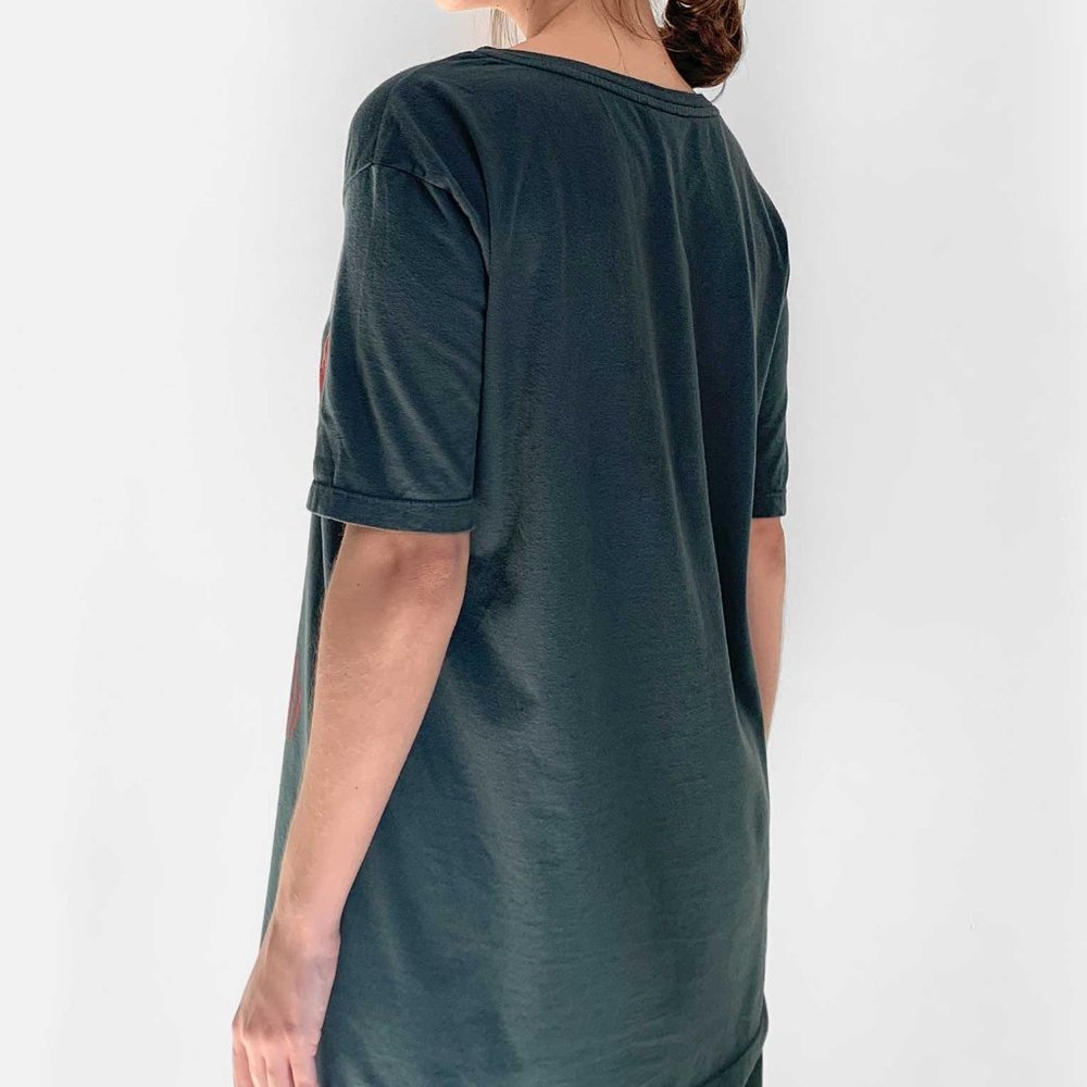 Anthropologie Farm Rio Vintage Green Tshirt - Picture 4 of 8